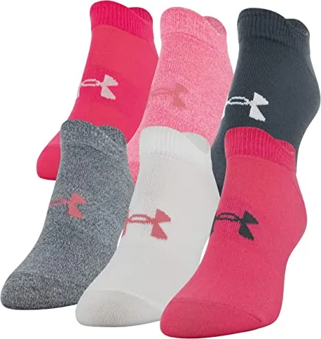 Under Armour Womens Essential 2.0 Lightweight No Show Socks